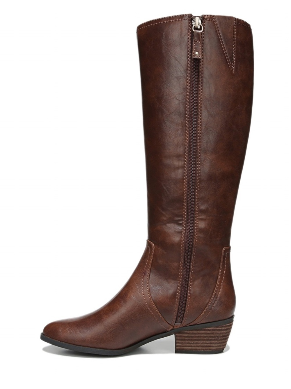 Dr Scholl’s Women's Brilliance Tall riding Boots brown size 9 - Picture 5 of 16